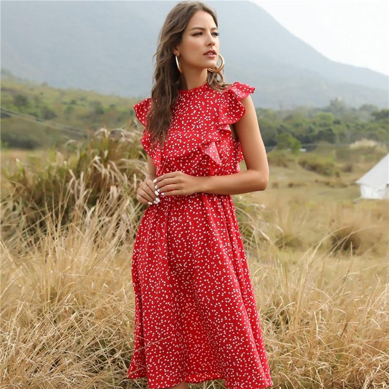 Georgie Summer Chiffon Dress